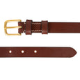 Bridle Leather Belt - 1"