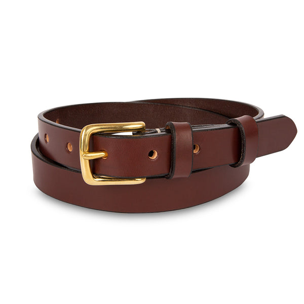 Bridle Leather Belt - 1"