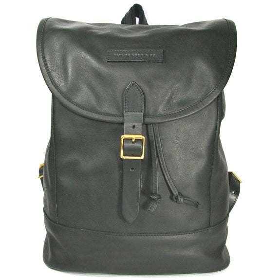 Taylor Kent & Co Leather Rucksack in Black