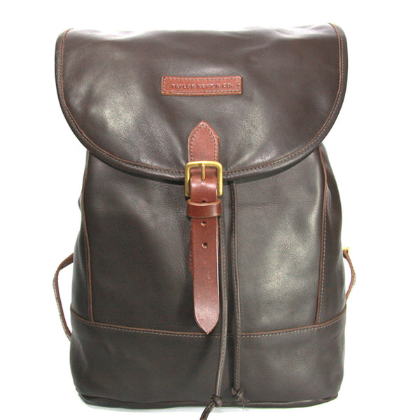 Taylor Kent & Co Leather Rucksack in Brown