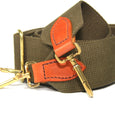 Burghley Travel Bag in Canvas & Waxed Cotton Canvas Strap