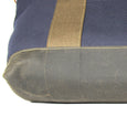 Burghley Travel Bag in Canvas & Waxed Cotton Wax Bottom