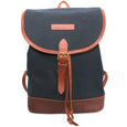 Taylor Kent Canvas Rucksack in Navy