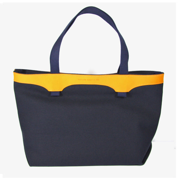 Taylor Kent & Co Canvas Shopper in Navy
