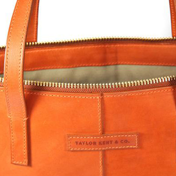 Benchmade Luxury Leather Tote Bag - Taylor Kent & Co – Taylor Kent