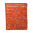 Taylor Kent Slim Line Wallet in Tan Croc Print