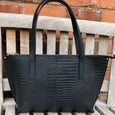 Taylor Kent & Co Medium Tote in Black