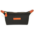 Taylor Kent Canvas Washbag in Black