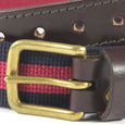 Taylor Kent & Co Webbing Belt Buckle Detail