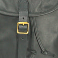 Taylor Kent & Co Leather Rucksack in Black Detail