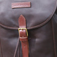 Taylor Kent & Co Leather Rucksack in Brown Detail