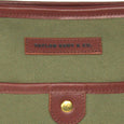 Taylor Kent Canvas Day Bag in Green Detail