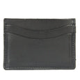 Taylor Kent & Co Bridle Leather Credit Card Holders in Black Plain