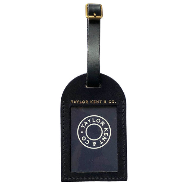 Taylor Kent & Co Luggage Tag in Black
