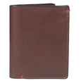 Taylor Kent & Co Men's Slim-line Plain Wallet in Brown