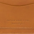 Taylor Kent & Co 1940s Style Wallet in Tan Back