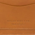 Taylor Kent & Co 1940s Style Wallet in Tan Back